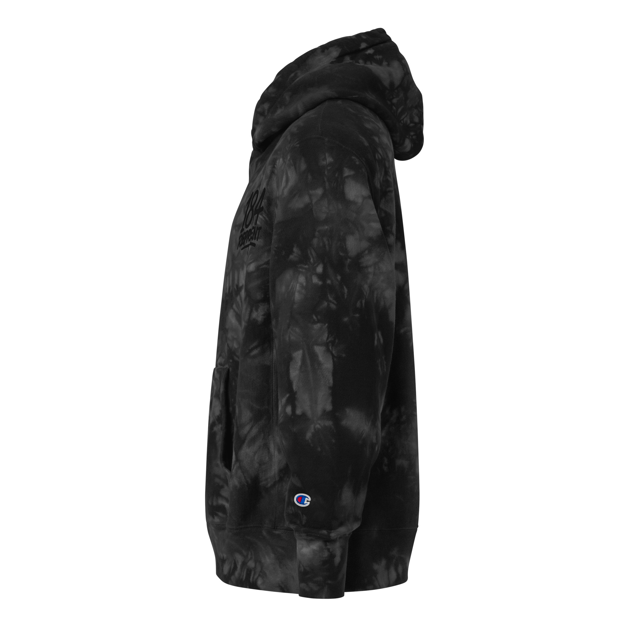 Unisex Champion tie-dye hoodie - Image 7