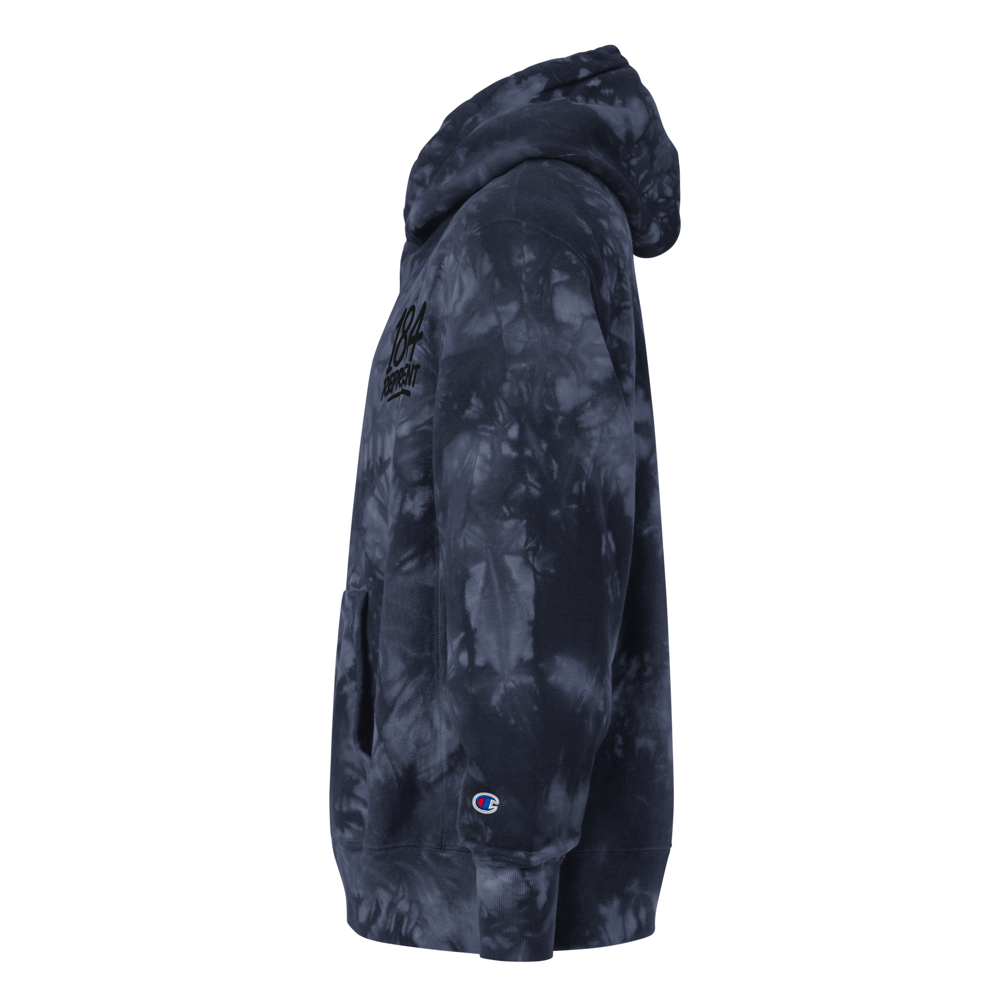 Unisex Champion tie-dye hoodie - Image 8